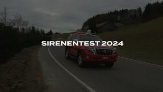 Sirenentest 2024 [upl. by Irtimd]