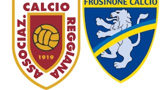 Reggiana Vs Frosinone 2 a 0 vittoria meritata reggiana regia [upl. by Tearle]