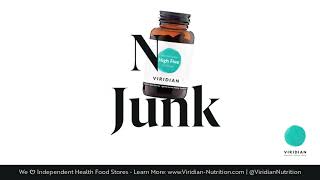 No Junk  Say Yes To Pure Vitamins From Viridian [upl. by Wendel816]