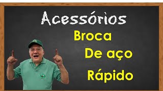 Broca de aço rápido [upl. by Arodoet]