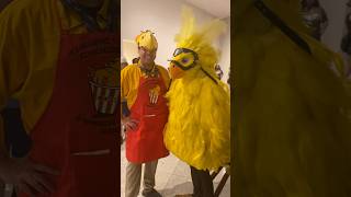 Chocobo from Final Fantasy arrives at DragonConTV This was awesome cosplay finalfantasy [upl. by Nennahs]