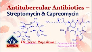 Antitubercular Antibiotics  Streptomycin amp Capreomycin  YR Pharma Tube  Dr Yerra Rajeshwar [upl. by Dronski307]