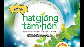 HẠT GIỐNG TÂM HỒN Số 12 Khó khăn thử thách để lại gì Sách nói hay  AudioBook [upl. by Einahpats]