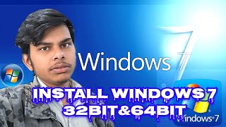 HOW TO DOWNLOAD AND INSTALL WINDOWS 7 32 BIT AND 64 BIT  WINDOWS 7 64 BIT OR 32 BIT DOWampINS vlog [upl. by Hufnagel]