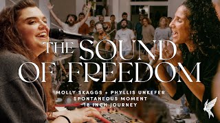 quotThe Sound of Freedomquot Spontaneous  Molly Skaggs amp Phyllis Unkefer  2021 18InchJourney [upl. by Arie53]