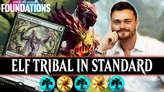 Elves Are BACK In Standard  Top 100 Mythic Foundations FDN [upl. by Nerradal]