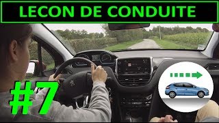 Leçon de conduite 7 DEUXIEME Leçon  Démarrer une voiture [upl. by Olivie]