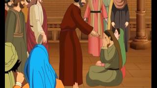 Bible stories for children  Jesus Raises Jairus daughter from the Dead  Hindi Kids Cartoon [upl. by Yerdua]