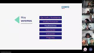 Corfo  Webinar Informativo Viraliza Formación 3 focos [upl. by Renckens517]