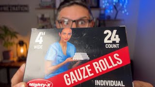 Premium Gauze Rolls Breathable Rolled Gauze Complete Review [upl. by Rabkin]