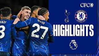 Tottenham 34 Chelsea  7GOAL THRILLER OVER SPURS  HIGHLIGHTS  Premier League 2425 [upl. by Ayhay372]