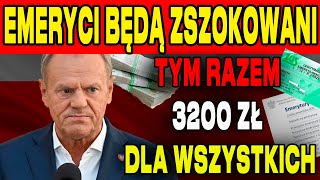 DOKŁADNE DATY 14 EMERYTURY WAŻNE INFORMACJE DLA SENIORÓW TYM RAZEM 3200 ZŁ DLA WSZYSTKICH [upl. by Merrilee]