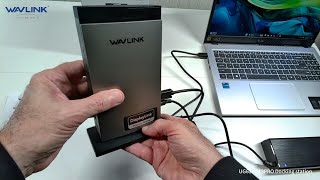 WAVLINK USB C Docking Station with 3 HDMI UG69PD13 Pro Review Video [upl. by Malvina]