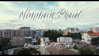 Walking the Nimman Area  Chiang Mai Thailand  In 1440p [upl. by Hallutama]