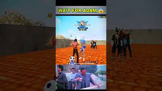 Adam Vs Pushpaa And Golden Hip hop 😱 Garena free fire Max shorts freefire [upl. by Suidualc]