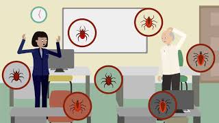 Mesostigmatic mite infestation in citydwellers diagnosis and control [upl. by Aryahay451]