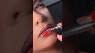 Bold Red lipstick tutorial bappamorya lipstick parimakeover liplover [upl. by Rolanda]