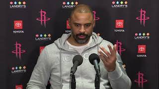 Coach Ime Udoka on his exchange with LeBron Postgame Interview [upl. by Alym724]