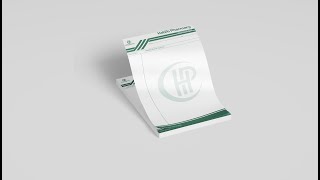 Letterhead design in adobe illustrator [upl. by Millur]