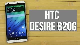 Распаковка HTC Desire 820G Dual Sim White [upl. by Wolram]