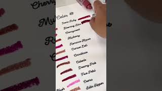 All 24 Clean Lip Color Swatches [upl. by Yttig]