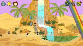 Scribblenauts Unlimited Playthrough  Camelcase Oasis [upl. by Narf]