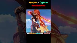 Mavuika vs Capitano Cutscene Japanese Dub Genshin Natlan [upl. by Engle]