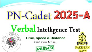 PN Cadet 2025A Most Important Verbal Intelligence Test Questions  pak navy  Pak Navy Verbal Test [upl. by Eeuqram303]