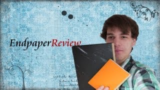 Ein Buch selber binden  Tutorial  EndpaperReview [upl. by Jaworski594]