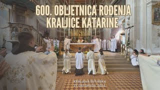 600 obljetnica rođenja kraljice Katarine svečano obilježena u Kraljevoj Sutjesci [upl. by Leggett654]