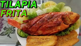 TILAPIA FRITA [upl. by Nivar]