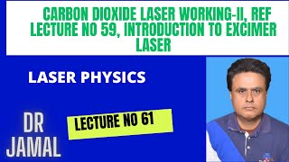 4 November 2024 LECTURE NO 61 LASER PHYSICS [upl. by Devinna]