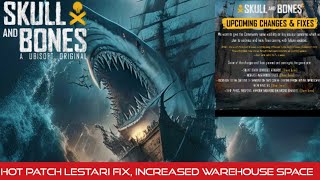 Skull and bones warehouse space lestari crates and more hot patch [upl. by Lambertson199]