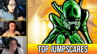 Alien Isolation Top Twitch Jumpscares Compilation  Horror Games Best Moments  PART 3 [upl. by Bary824]