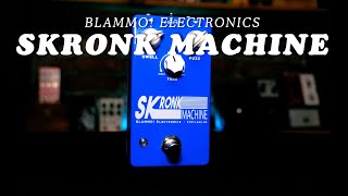 Blammo Electronics Skronk Machine Fuzz  Demo [upl. by Ardyce402]