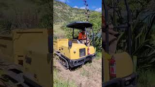 Talk about an office with a view 😎🌊 yanmar kubota takeuchi machinehire pakiri [upl. by Norrehc]