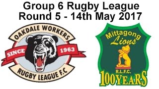 Group 6 Rugby League Round 5 First Grade Oakdale v Mittagong 2457 [upl. by Buiron]