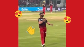 Video  Virat Kohli celebrates in front of RCB fans after victory vs CSK 19th May 2024  😁 😄 😁 [upl. by Mayda]