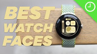 Pixel Watch Some of the BEST Wear OS watch faces [upl. by Seidel]