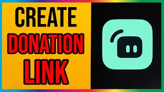 How to Create Donation Link Streamlabs OBS 2024 [upl. by Lombardy]