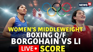 Paris Olympics 2024 LIVE  Lovlina Borgohain Olympic Match 2024  Boxing Olympics 2024 LIVE  N18G [upl. by Eitirahc]