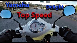 Yamaha Delight Top Speed [upl. by Nnyloj]