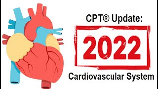 CPT® Changes for Cardiovascular 2022 [upl. by Arreip]