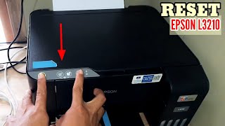 CARA RESET PRINTER EPSON L3210  RESET MANUAL DAN OTOMATIS [upl. by Percy]