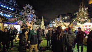 CHICAGO Christmas 2023 ✨ WRIGLEYILLE Christmas Market  Christkindlmarket  Christmas Season 2023 4K [upl. by Corry]