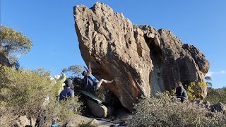 Daddy Chill V10  Grampians Bouldering [upl. by Truitt190]