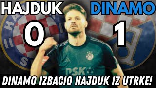 HAJDUK vs DINAMO 01 DINAMO IZBACIO HAJDUK IZ UTRKE ZA NASLOV [upl. by Annavaig961]