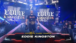 Eddie Kingston Entrance  AEW Collision January 06 2024 [upl. by Eatnoj]