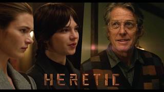 Heretic Official Trailer 2024 Hugh Grant Sophie Thatcher movie new hollywood trailer [upl. by Bannerman]