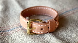 Making a Fancy Leather Cuff [upl. by Hyatt]